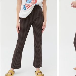 FALL STYLE PLAID STRETCH PANT